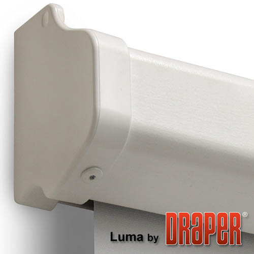 Draper 206176-Black-CUSTOM Luma 2 94 diag. (50x80) - Widescreen [16:10] - Contrast Grey XH800E 0.8 Gain - Draper-206176-Black-CUSTOM